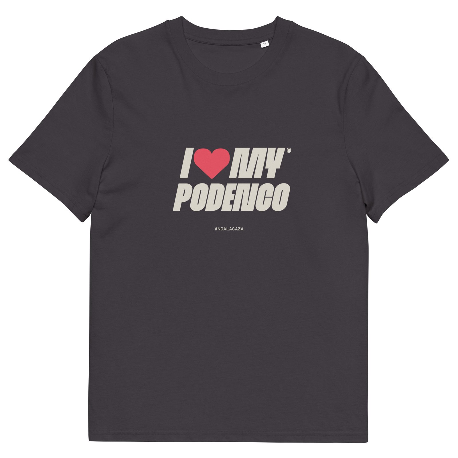 I love my Podenco camiseta algodón orgánico unisex - Imagen 2