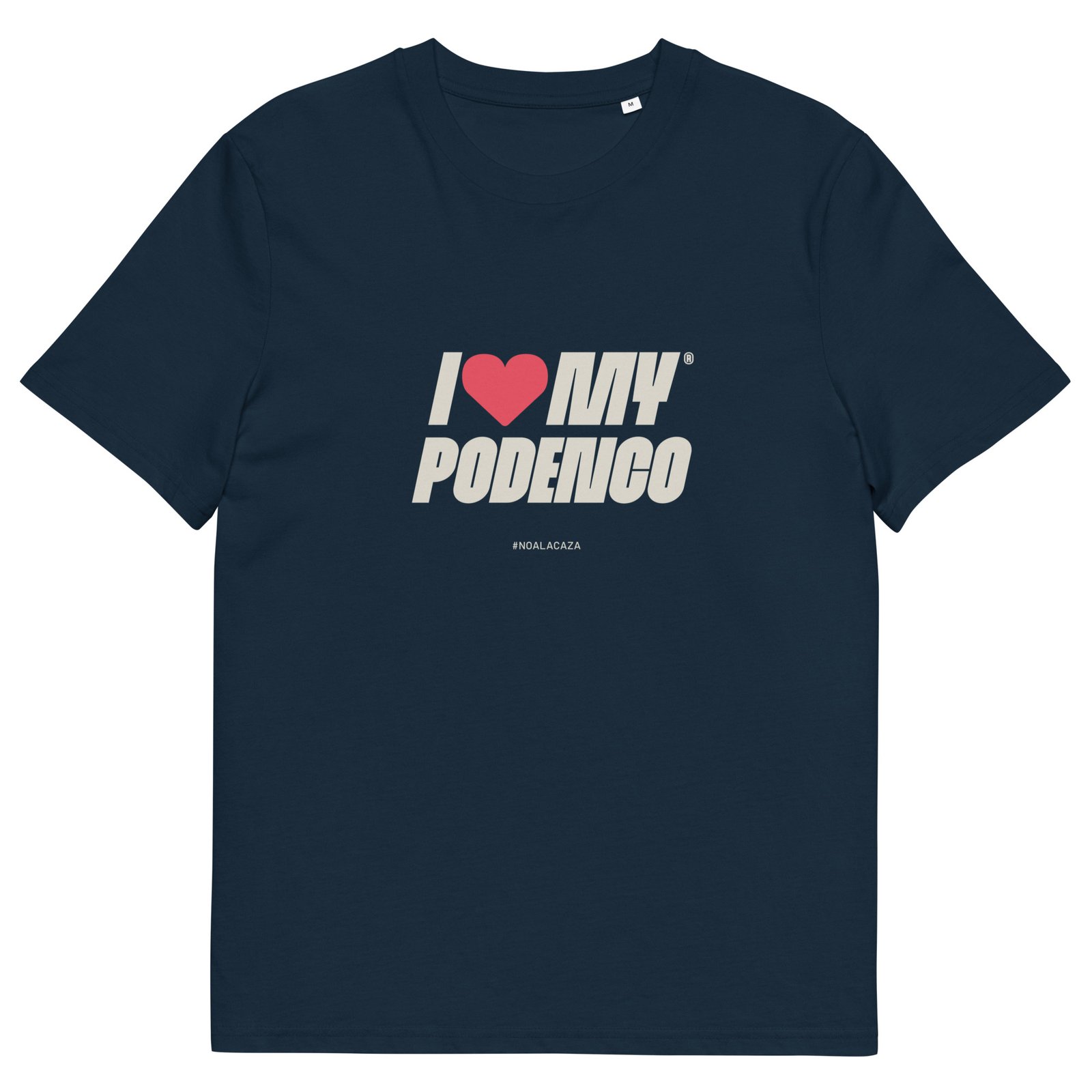 I love my Podenco camiseta algodón orgánico unisex - Imagen 4
